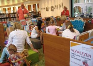 Voorlezen Bibliotheek Laren voor peuters en kleuters - iedere vrijdag