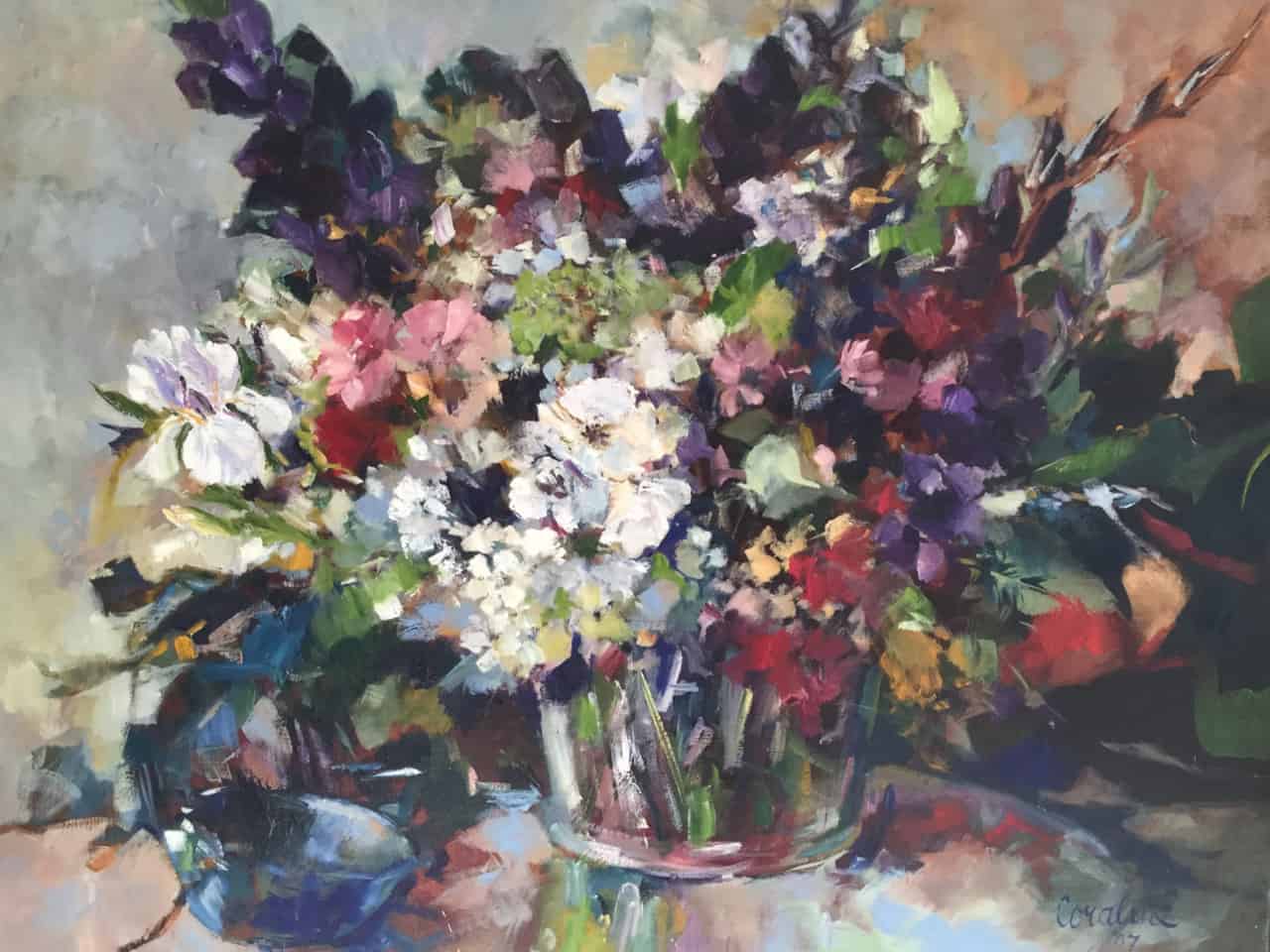 Kunst expositie Laren Coraline Bäcker in het Brinkhuis Kunst expositie Laren Coraline Bäcker in het Brinkhuis