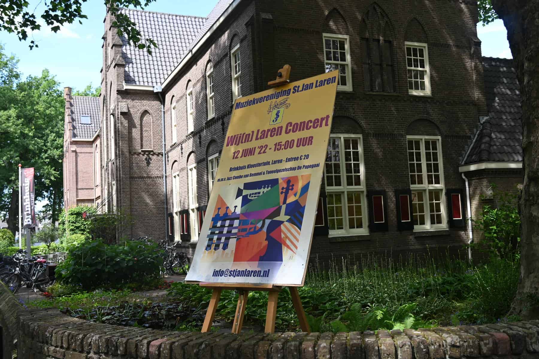 Wij(n) Concert Laren Muziekvereniging St. Jan Kloostertuin Brinkhuis 12 Jun 2022