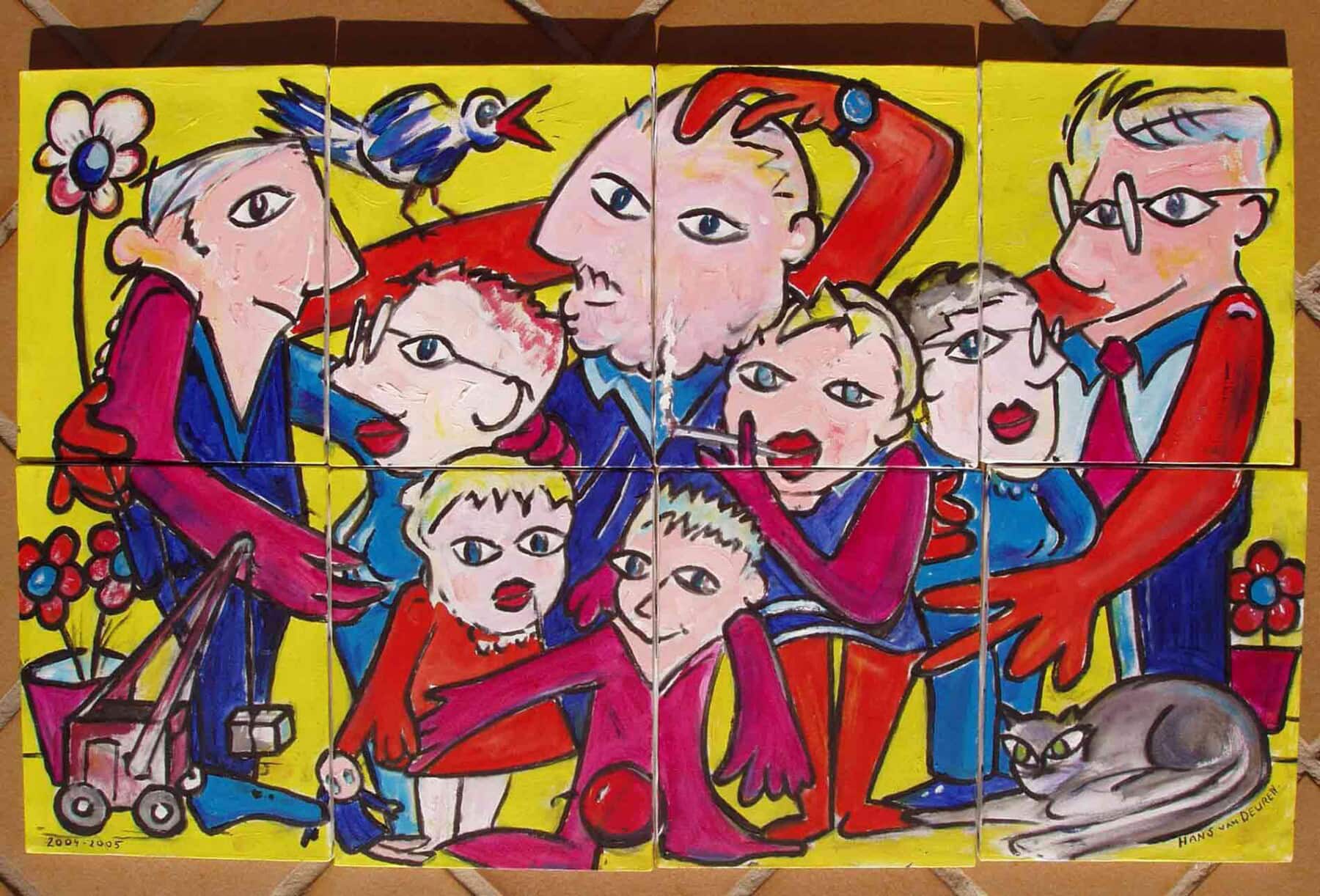 Hans van Deuren expositie 80 tinten rood Hans van Deuren expositie 80 tinten rood