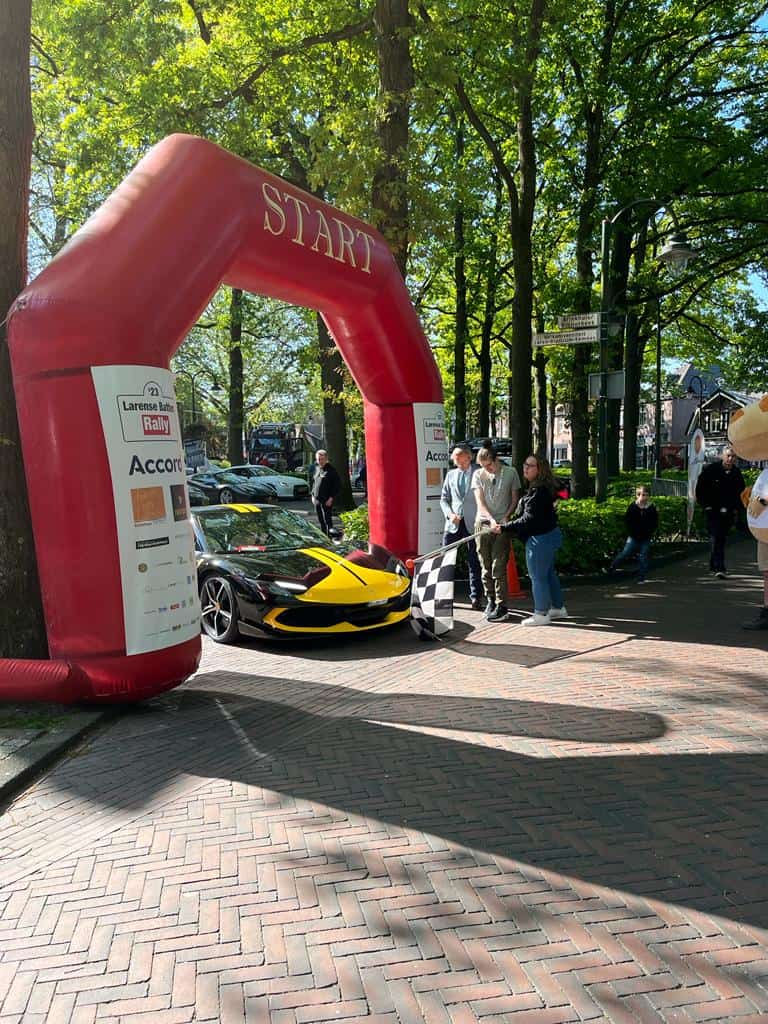 Beat Batten Rally start in Laren 2023 Beat Batten Rally start in Laren 2023