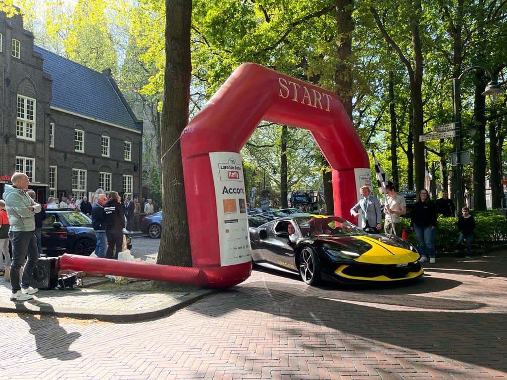Beat Batten Rally start in Laren 2023 Beat Batten Rally start in Laren 2023