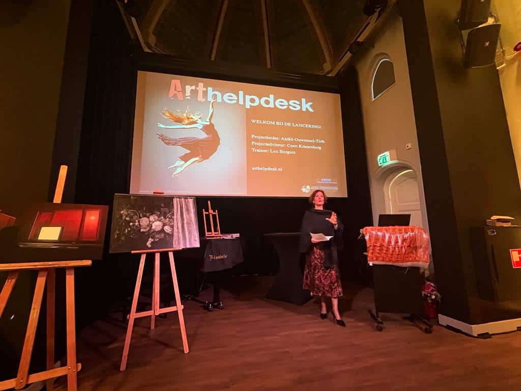 Opening Arthelpdesk door Peter Faber – hulp aan kunstenaars in hun bedrijfsvoering Opening Arthelpdesk door Peter Faber - hulp aan kunstenaars in hun bedrijfsvoering