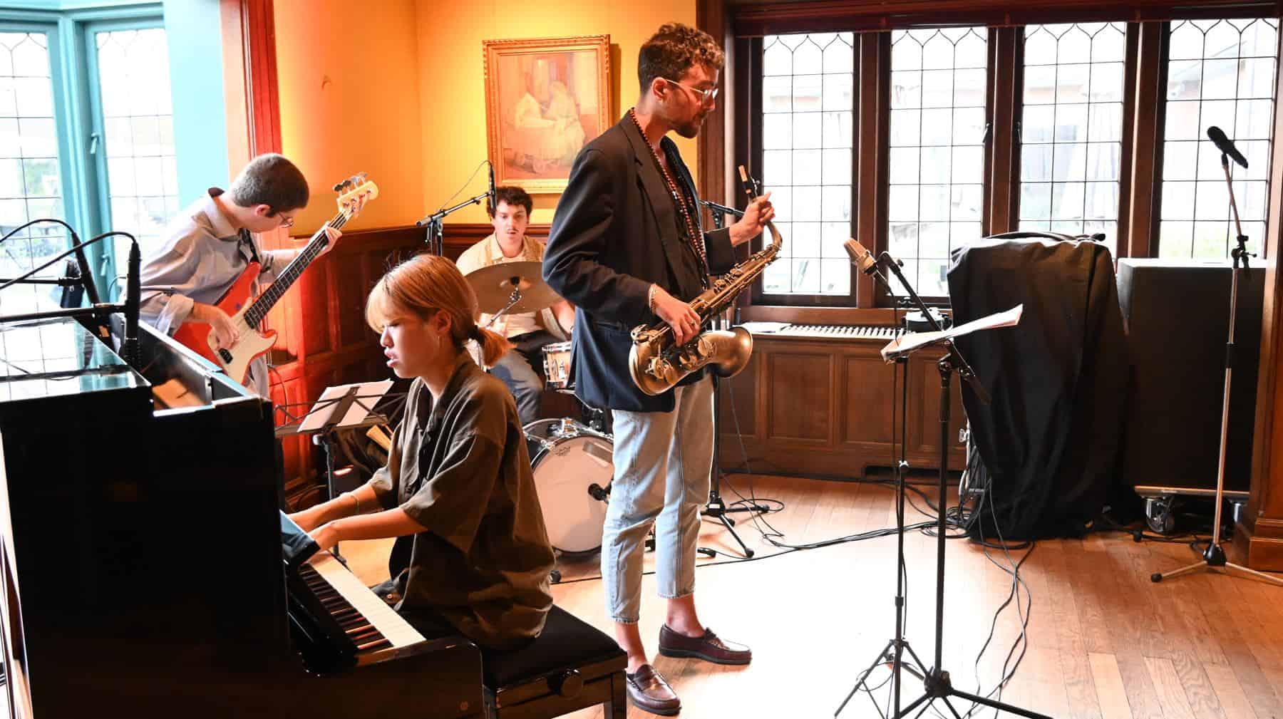 20230909 UIT IN LAREN Singer Jazzensemble Amarea & Nicolo Ricci (1)