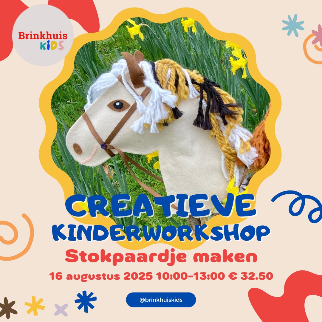 20250816 Kinder Workshop Stokpaardje Maken Kinder Workshop Stokpaardje Maken