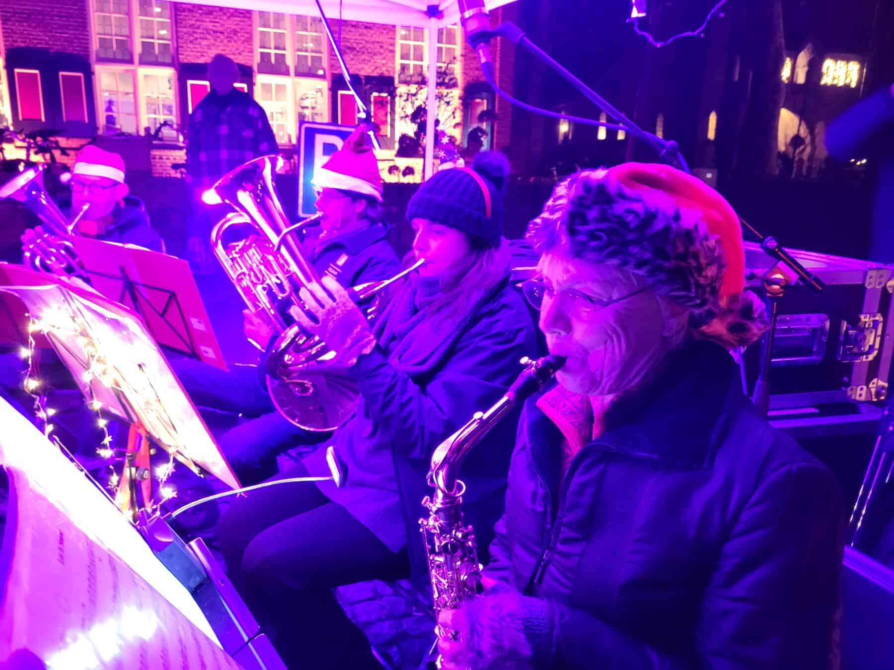 Muziekvereniging St Jan Op Lichtjesavond Laren 16 Dec 2022
