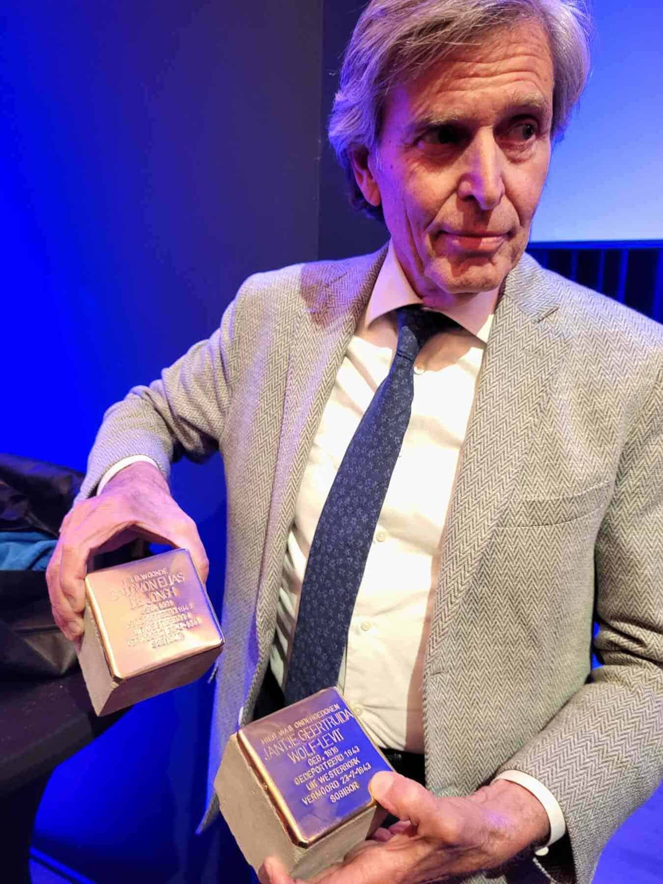 Ed Spetter – bestuurslid Stichting Stolpersteine Laren Blaricum Ed Spetter - bestuurslid Stichting Stolpersteine Laren Blaricum