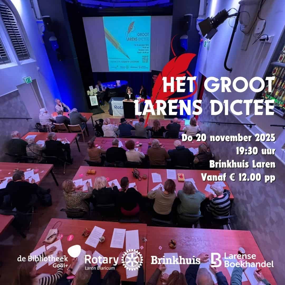 Het Groot Larens Dictee 2025