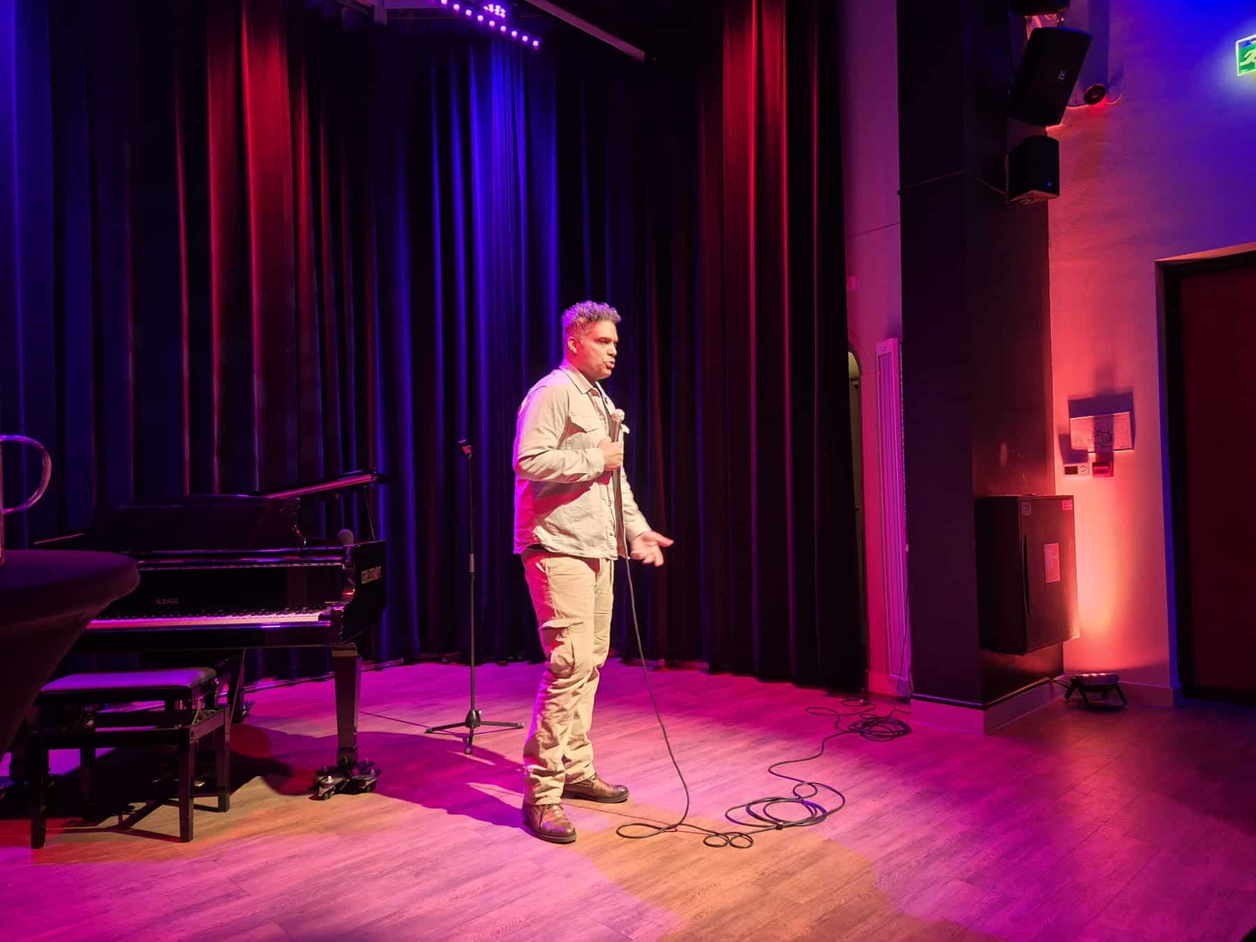 Chris van der Ende Stand-up comedy BOM Brinkhuis Laren