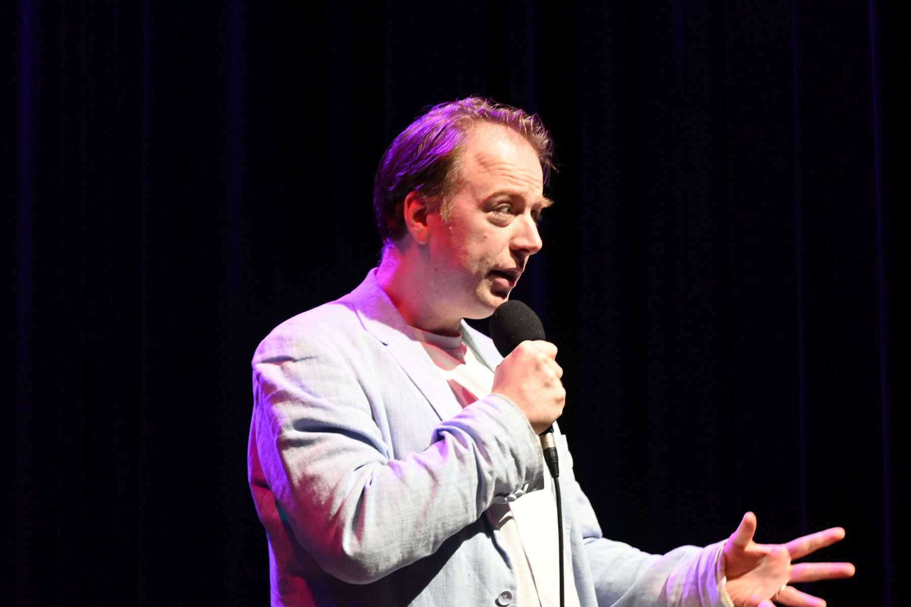 Frank Brink stand-up comedy BOM Brinkhuis Laren Frank Brink stand-up comedy BOM Brinkhuis Laren