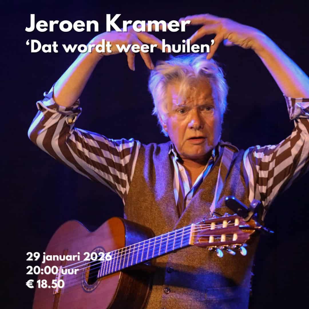 Jeroen Kramer in Brinkhuis Theater Laren - Dat wordt weer huilen