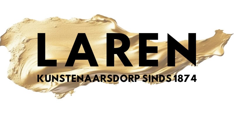 Logo Laren Kunstenaarsdorp sinds 1874