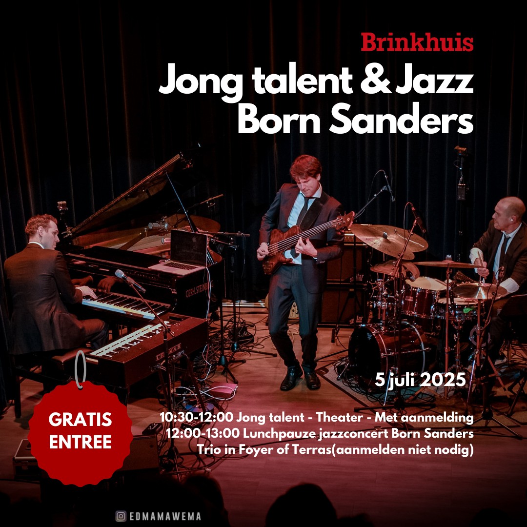 Born Sanders - Jong talent en Jazz optreden