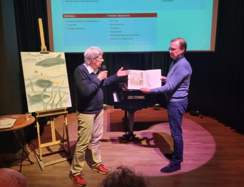 Willem Jan van den Brink in gesprek met Sil Wijnvoord