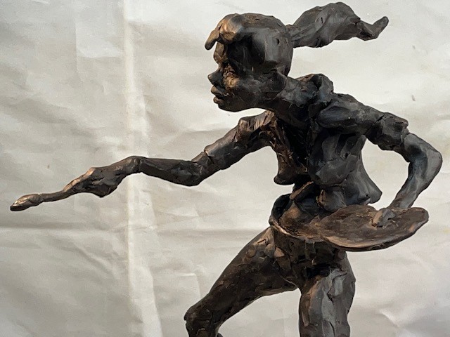 Boetseren Van Een Menselijk Figuur In Was Boetseren Van Een Menselijk Figuur In Was