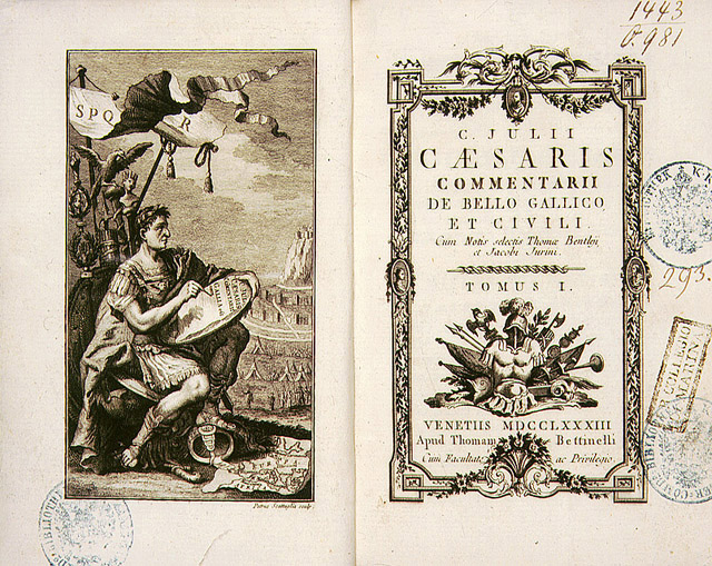 Caesar De Bello Gallico - cursus Volksuniversiteit