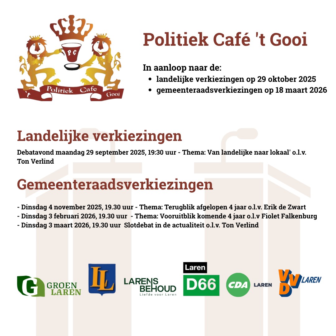 Politiek Cafe Laren