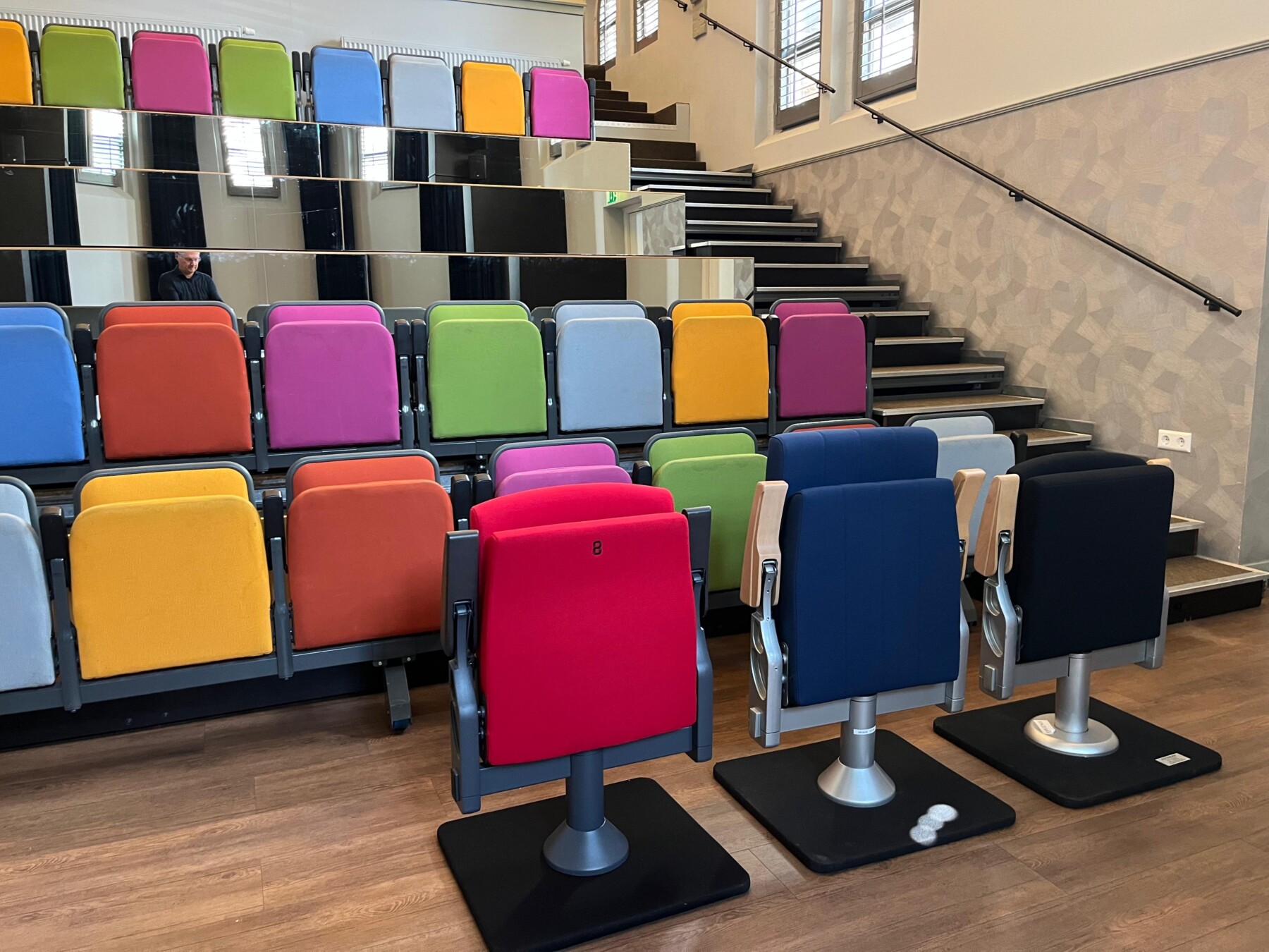 Nieuwe Theaterstoelen Actie Nieuwe Theaterstoelen Actie