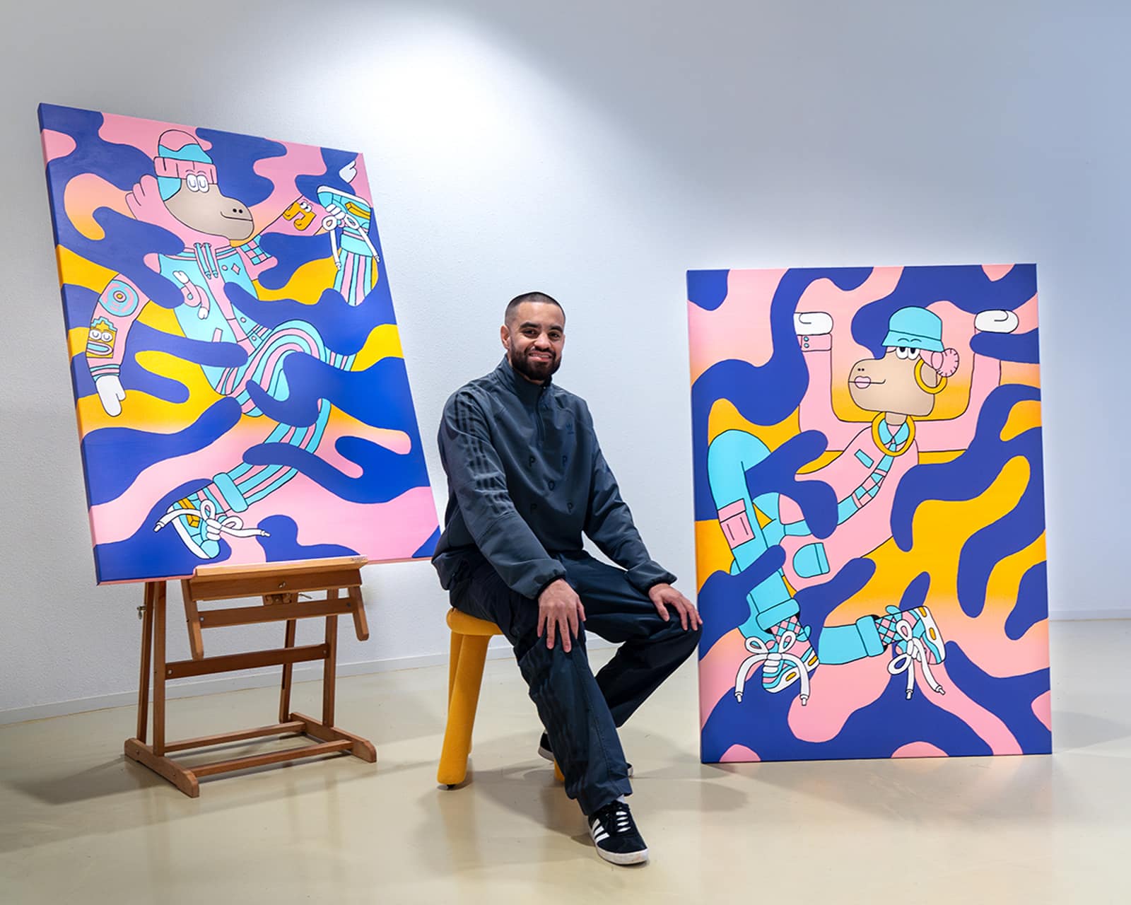 Expositie Snars (Lars Bogaers) Mama Luku Brinkhuis Laren