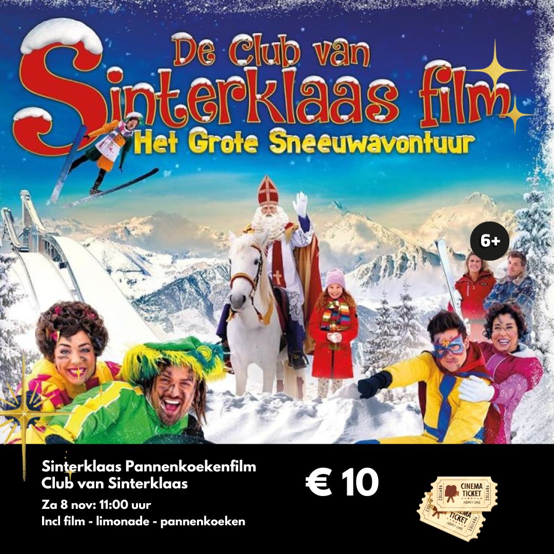 Sinterklaas Pannenkoekenfilm Brinkhuis Laren