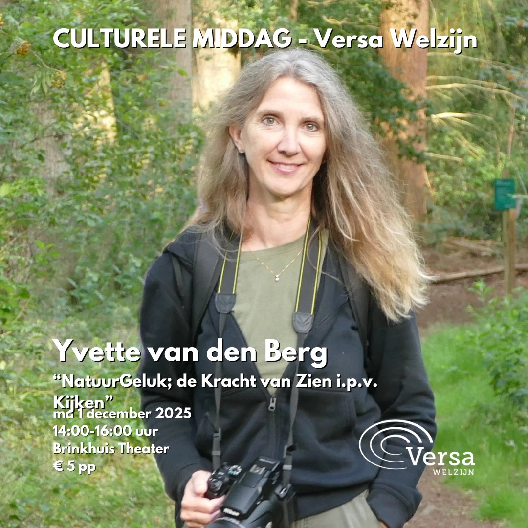 Culturele Middag Versa Welzijn met natuurfotograaf Yvette Van Den Berg