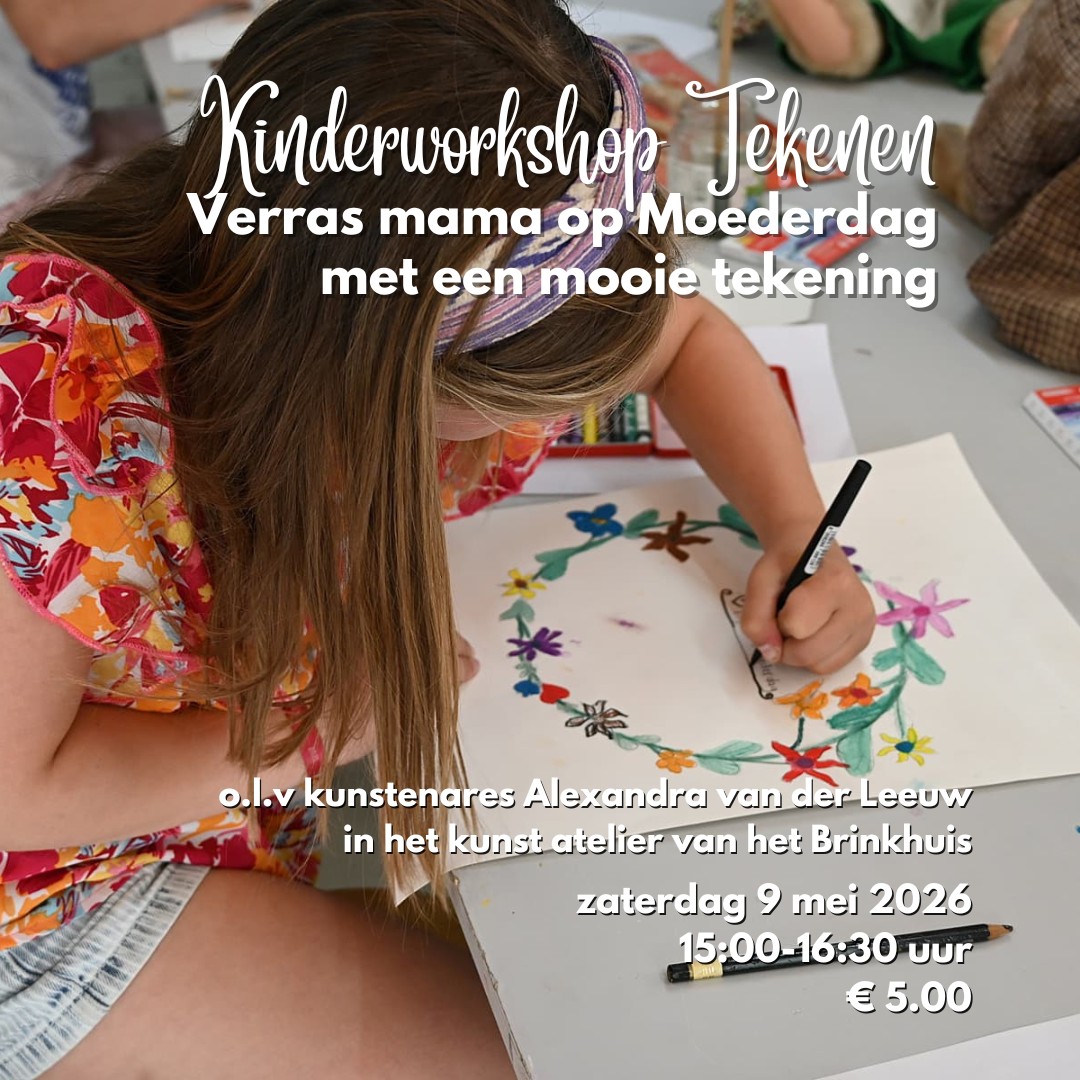 Moederdag Tekening Maken - Brinkhuis Laren