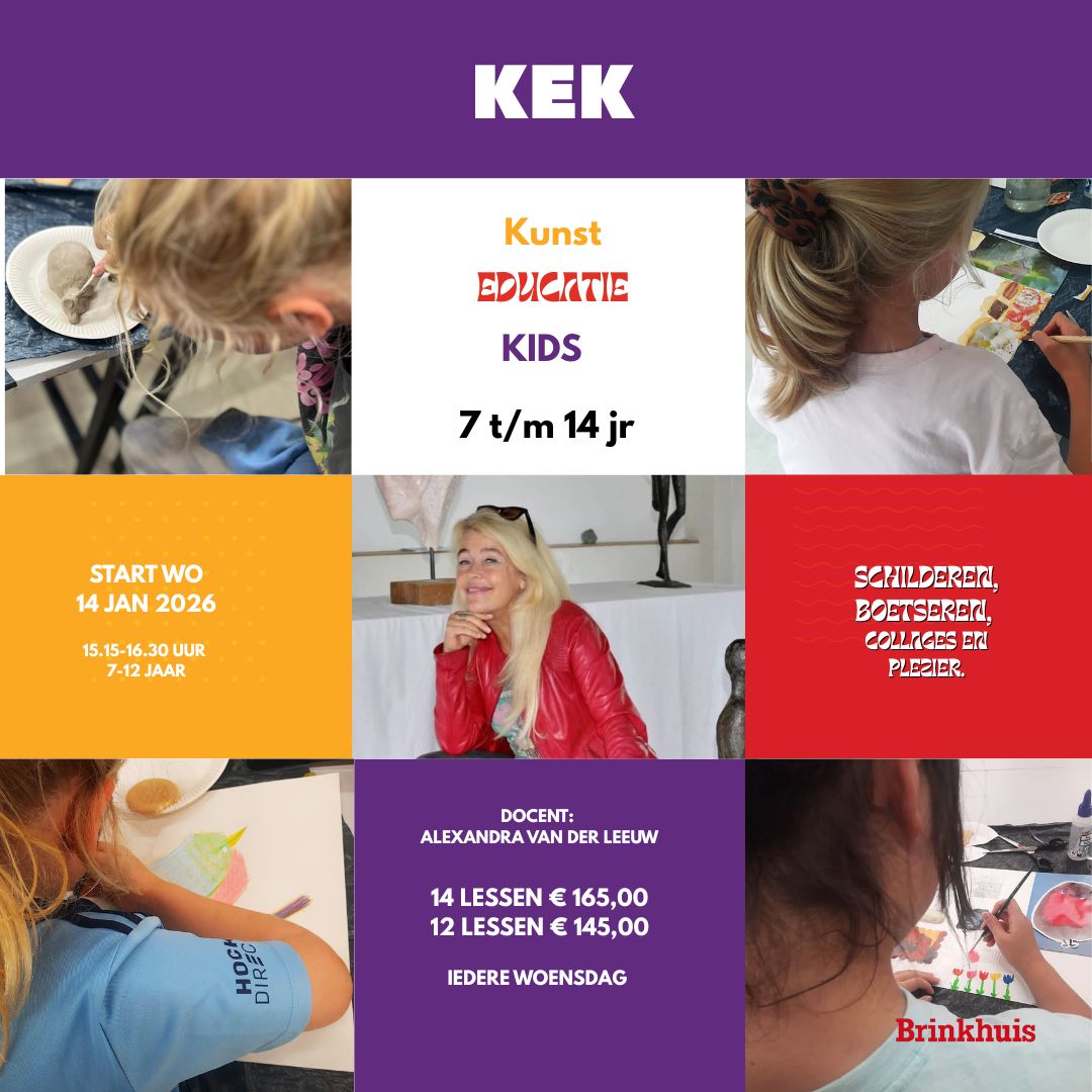 KEK - Kunst Educatie Kinderen - Brinkhuis Aterlier Laren