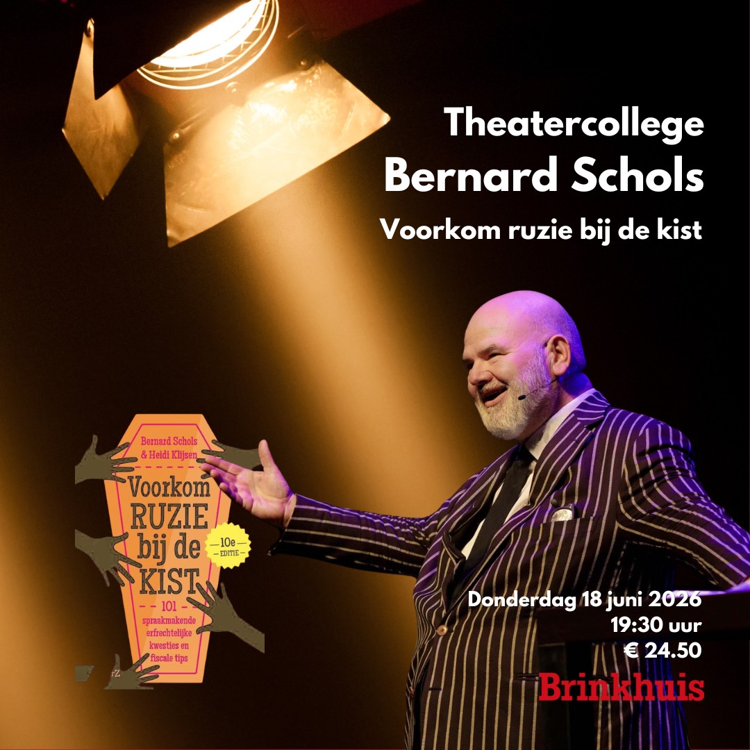 Professor Bernard Schols - Theatercollege Brinkhuis Laren