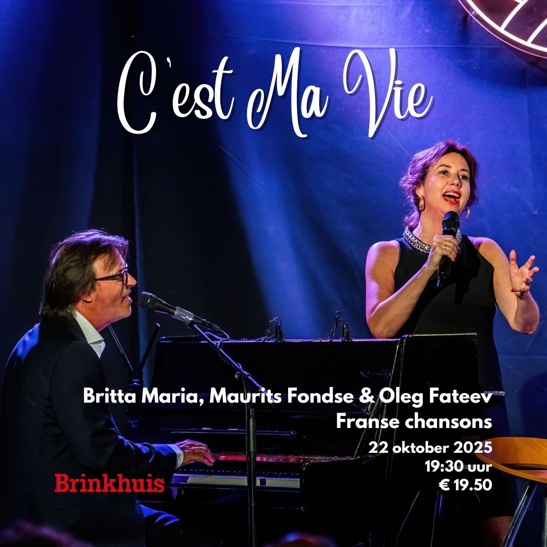 Theatervoorstelling Britta Maria C'est Ma Vie - Franse Chansons