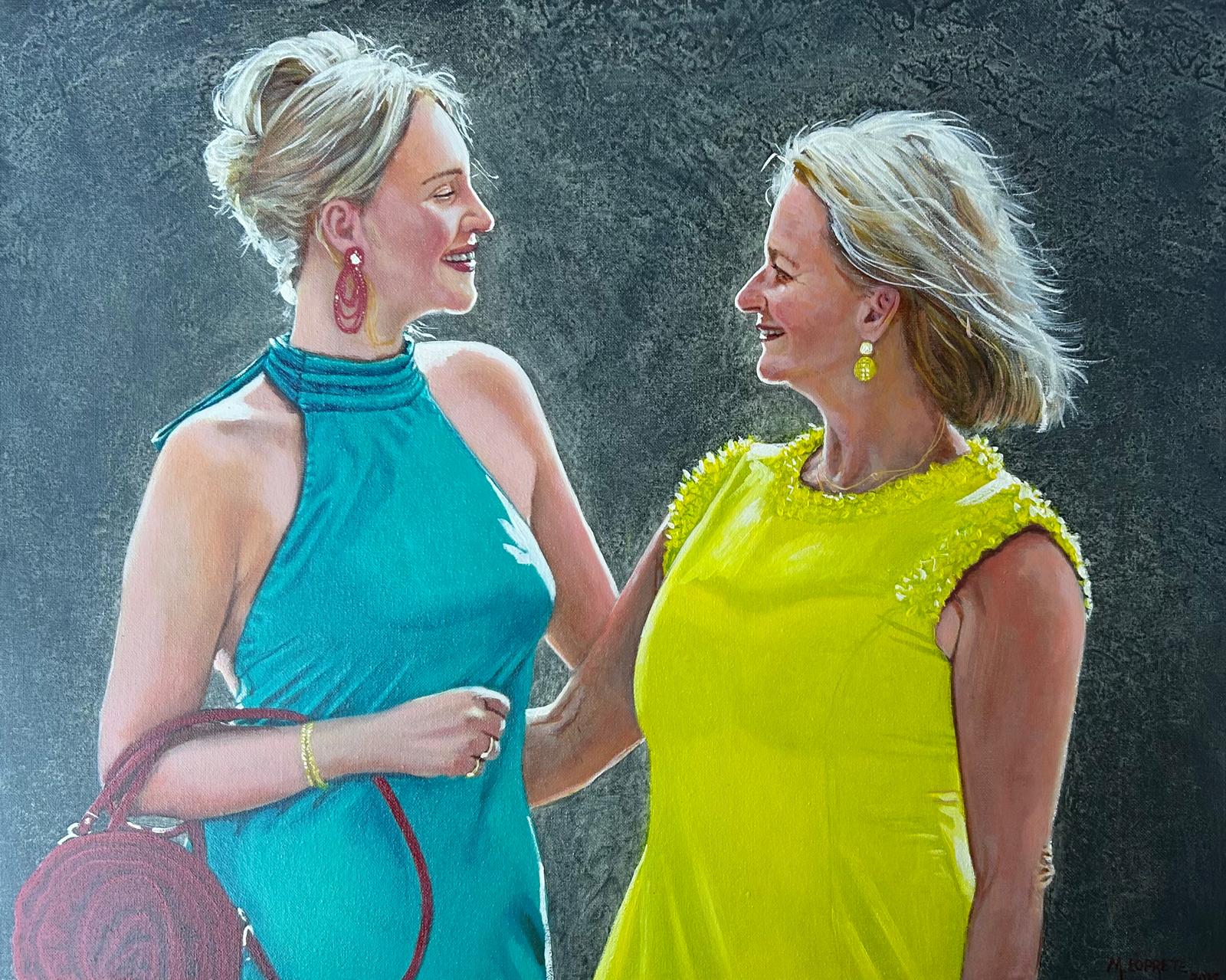 Kunstwerk Annemarieke Roelfzema En Dochter Door Mario Loprete