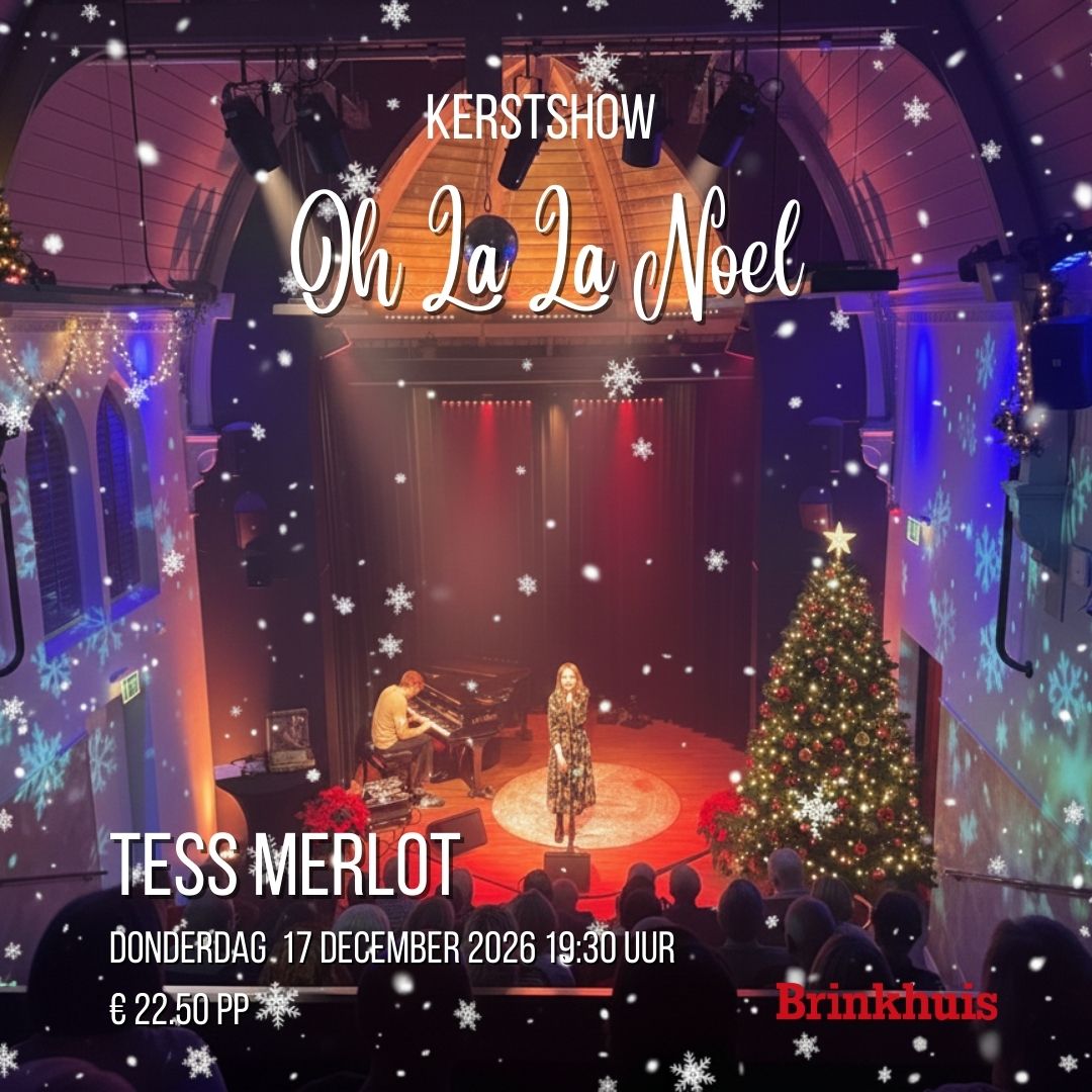 Kerstshow Tess Merlot in het Brinkhuis Laren