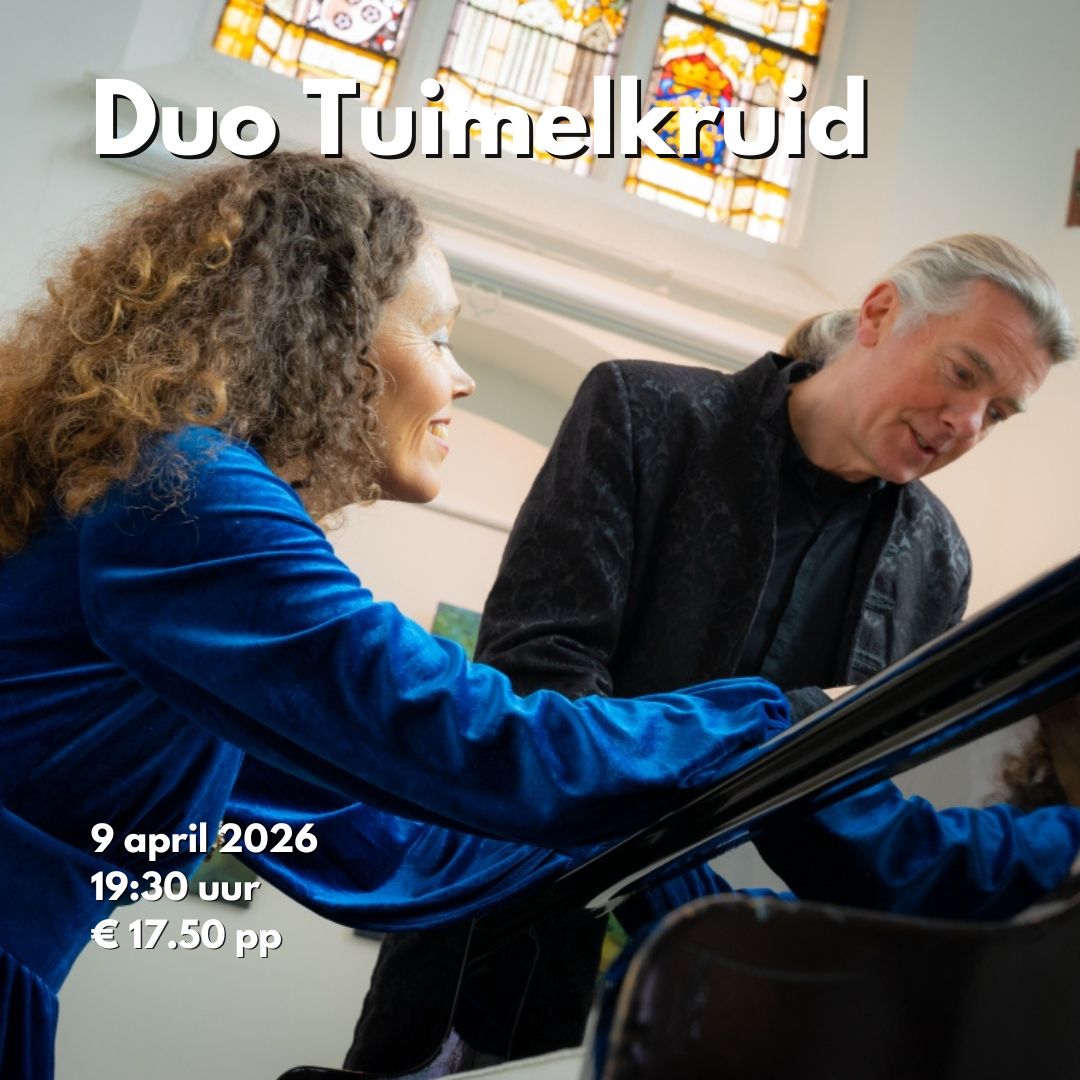 Duo Tuimelkruid in het Brinkhuis Theater Laren