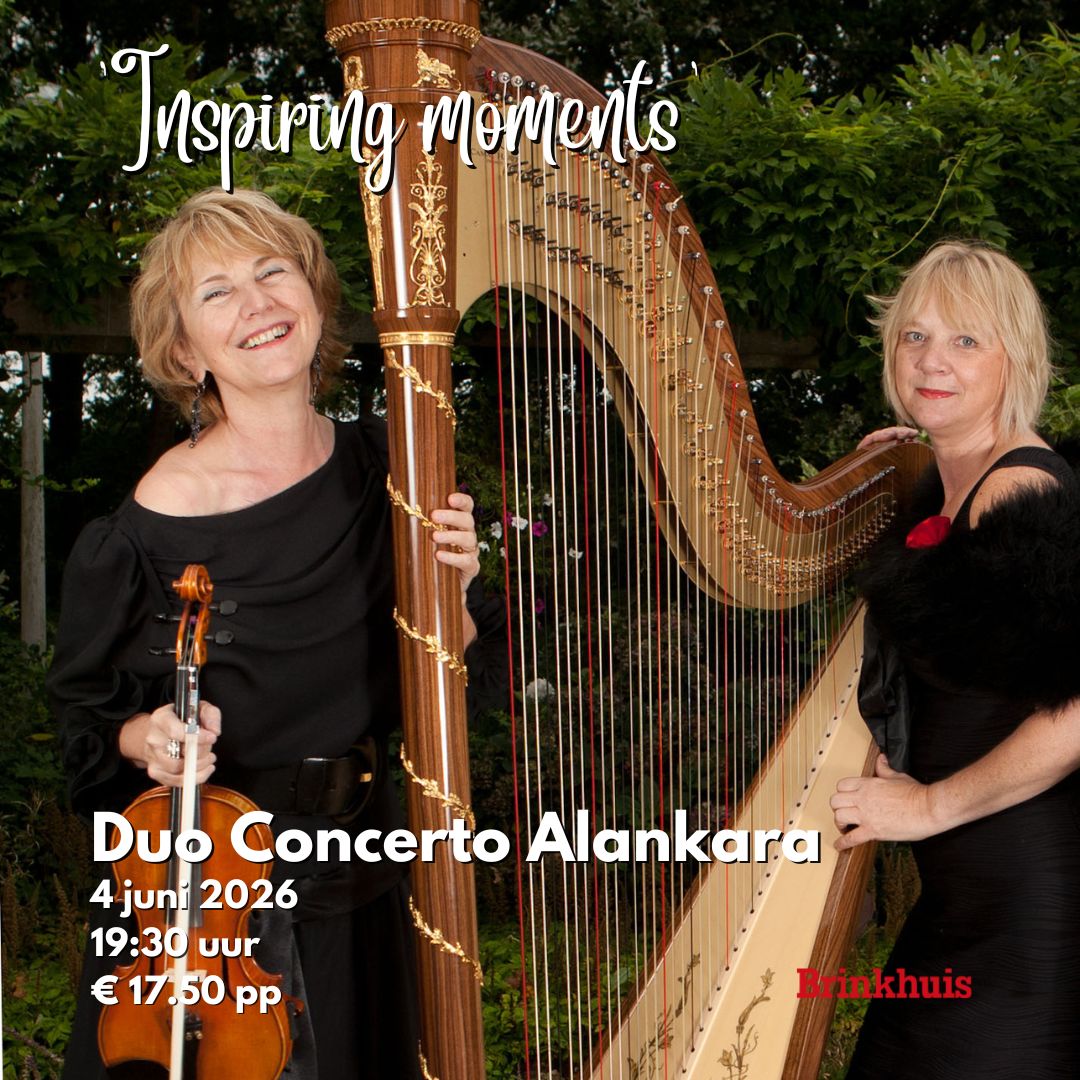 Duo Concerto Alankara in het Brinkhuis Theater Laren