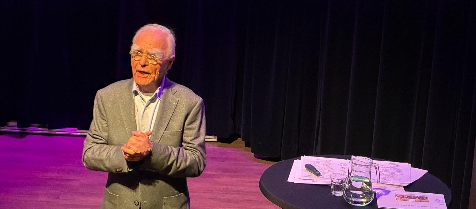 Lezing Nico Wegter - het verdrag van Versailles in het Brinkhuis in Laren