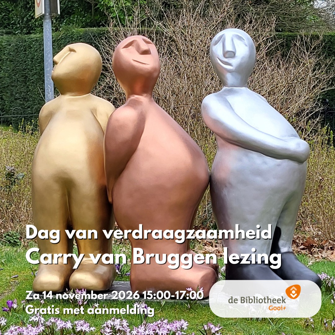 Carry Van Bruggen Lezing - Dag van Verdraagzaamheid Brinkhuis Laren