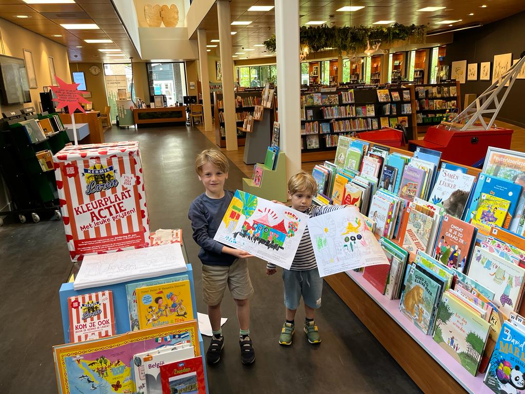 Kleurplaten Actie Kermis Laren