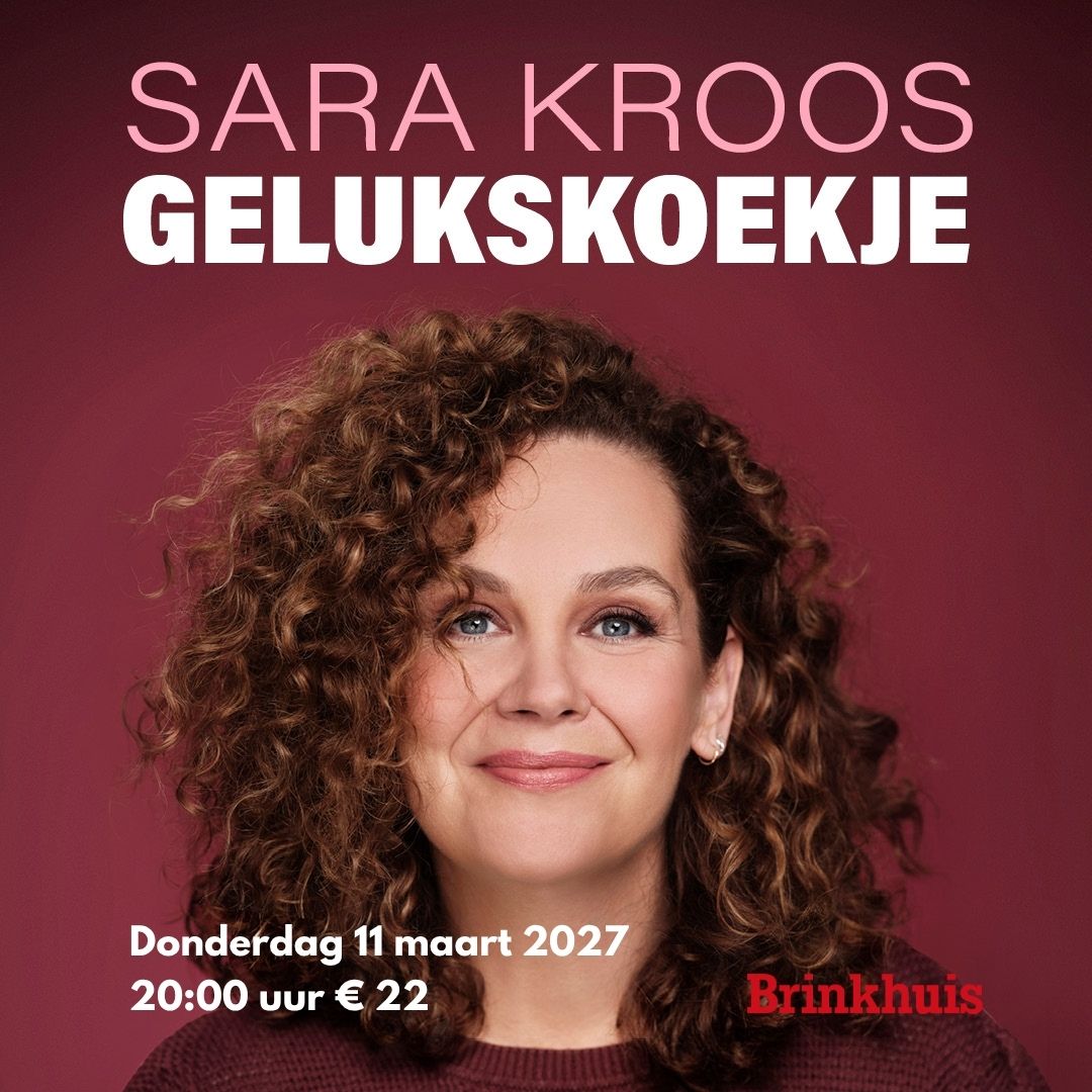 Sara Kroos Gelukskoekje in het Brinkhuis Theater Laren
