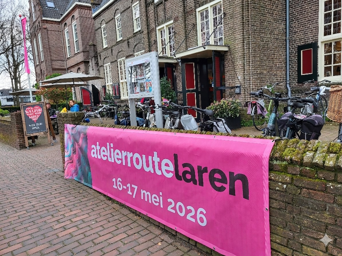 Atelierroute Laren 16-17 Mei 2026 - Brinkhuis Laren
