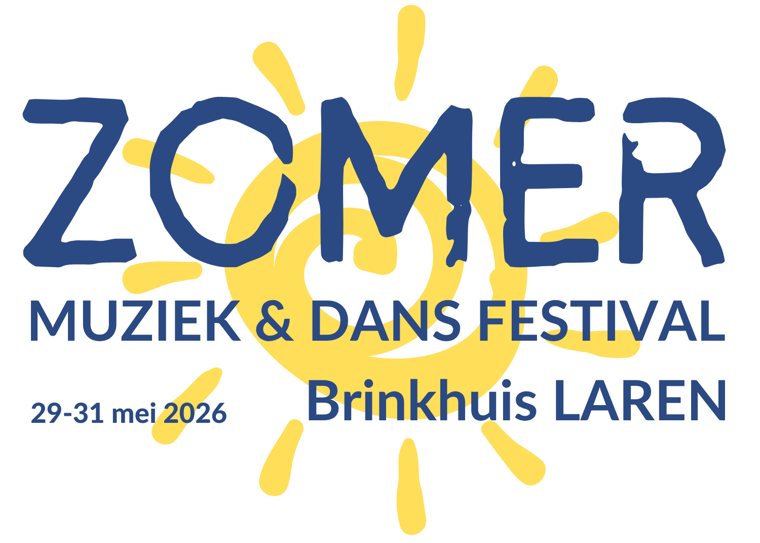 Logo Zomer Muziek En Dans Festival Laren 2026 Logo Zomer Muziek En Dans Festival Laren 2026