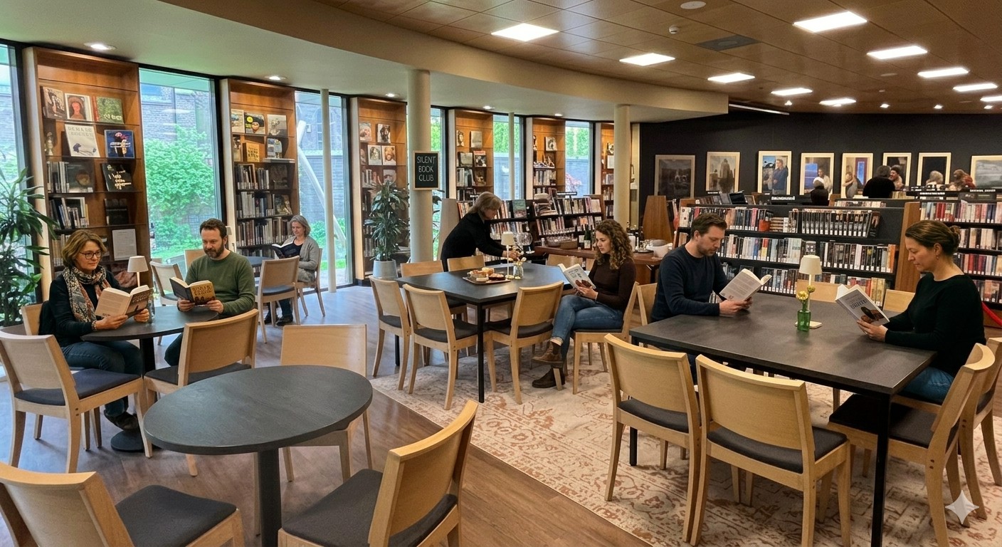 Silent Book Club Bibliotheek Gooi+ Brinkhuis Laren