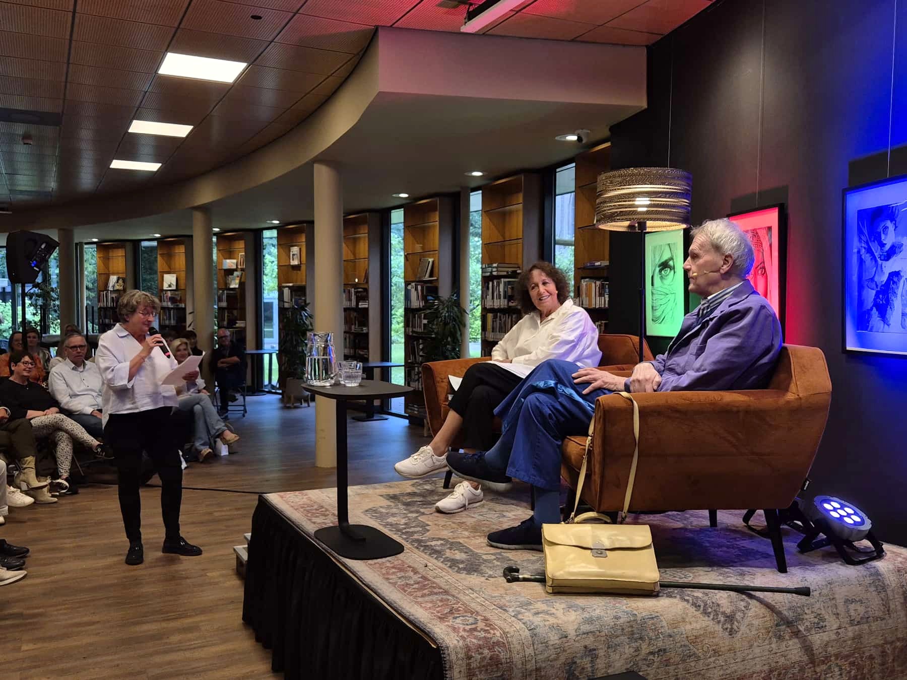 Adriaan Van Dis In Het Brinkhuis Laren Adriaan van Dis en Elisabeth Lockhorn in gesprek over zijn boek Alles voor de reis